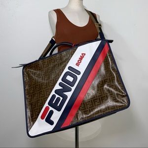 Fendi x Fila mania carry on bag